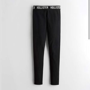 High rise jersey leggings